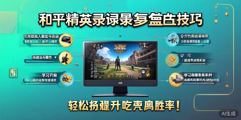 和平精英录像复盘技巧，轻松提升吃鸡胜率！