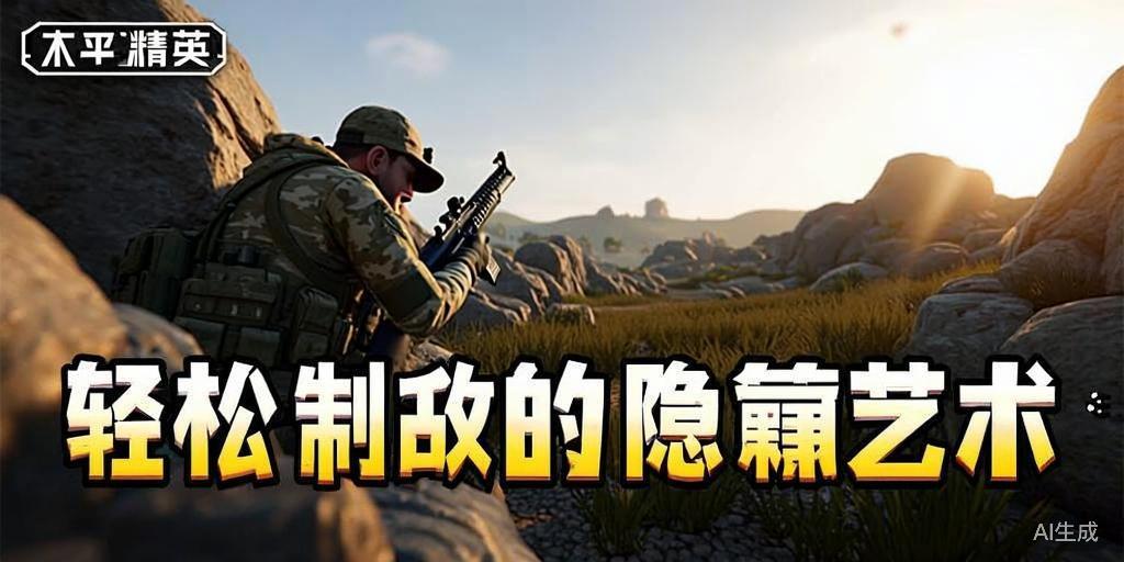 和平精英反斜坡利用技巧，轻松制敌的隐蔽艺术