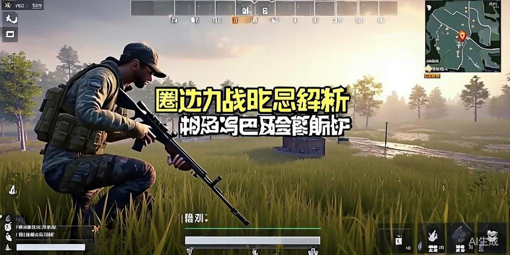 和平精英圈边站术思路解析，稳健进圈，轻松吃鸡