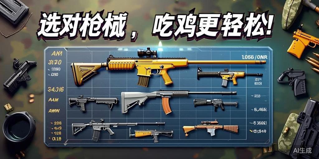 详细阅读:和平精英武器伤害对比,选对qiang械,吃鸡更轻松! 和平精英武器伤害对比,选对qiang械,吃鸡更轻松!